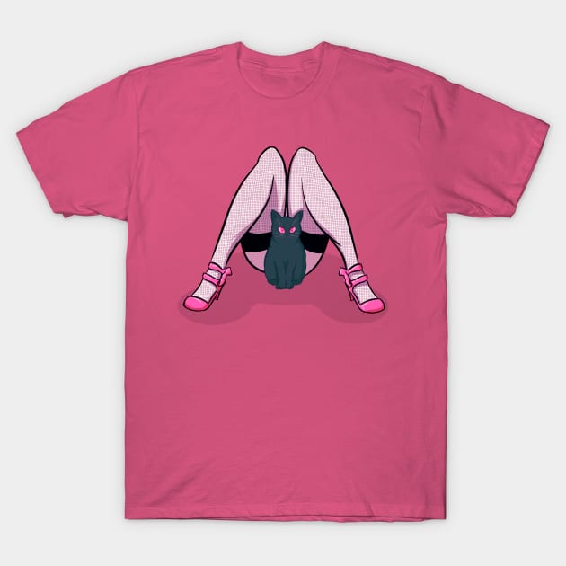 Pink Pussy T-Shirt by LVBart